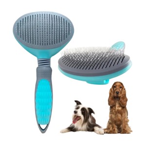 PEINE PARA PERRO CARDINA 20cm C/PUSH